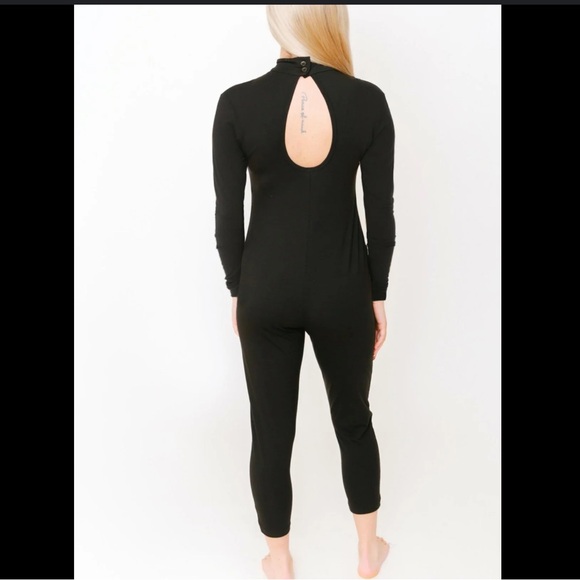 Smash & Tess full length jumpsuit long sleeve black Large - Picture 3 of 13